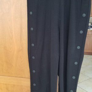 Cabi Snap Crop Trousers NWT, Black